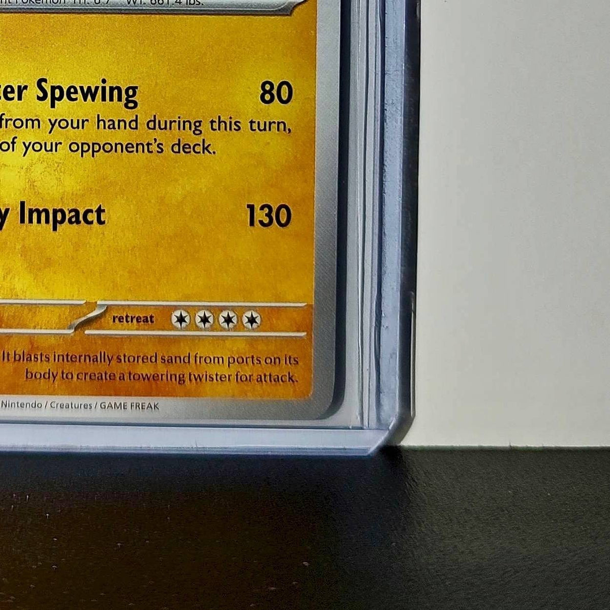 Pokemon Hippowdon HP150 Stage 1 Fighting 40/88 2025 Perfect Order Mega Evolution
