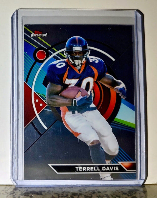 Terrell Davis 2023 Topps Finest NFL #180 Football Card Denver Broncos