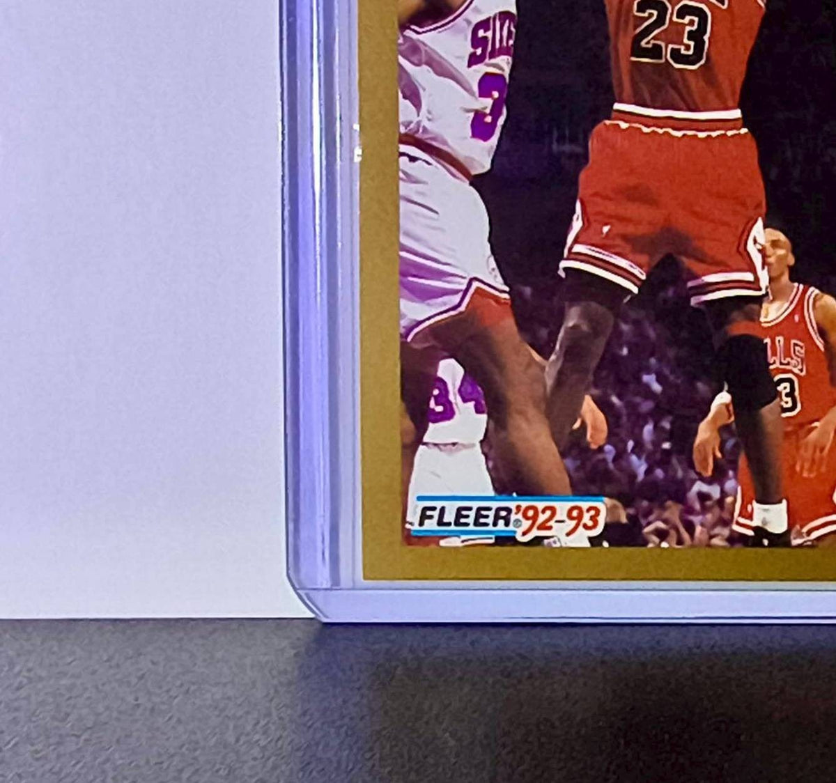 Michael Jordan 1992-93 Fleer League Leader #238 Basketball Card Chicago Bulls