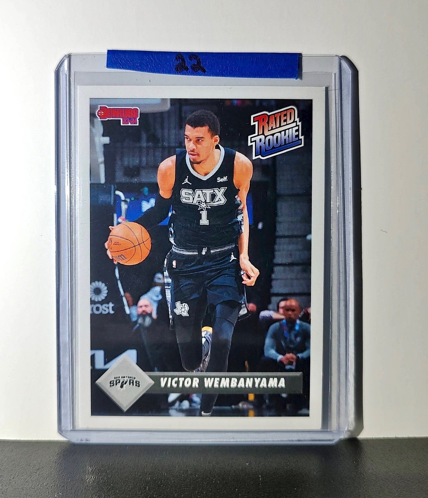 Victor Wembanyama Rookie 2023-24 Panini Donruss Rated Rookie #1 Basketball Card