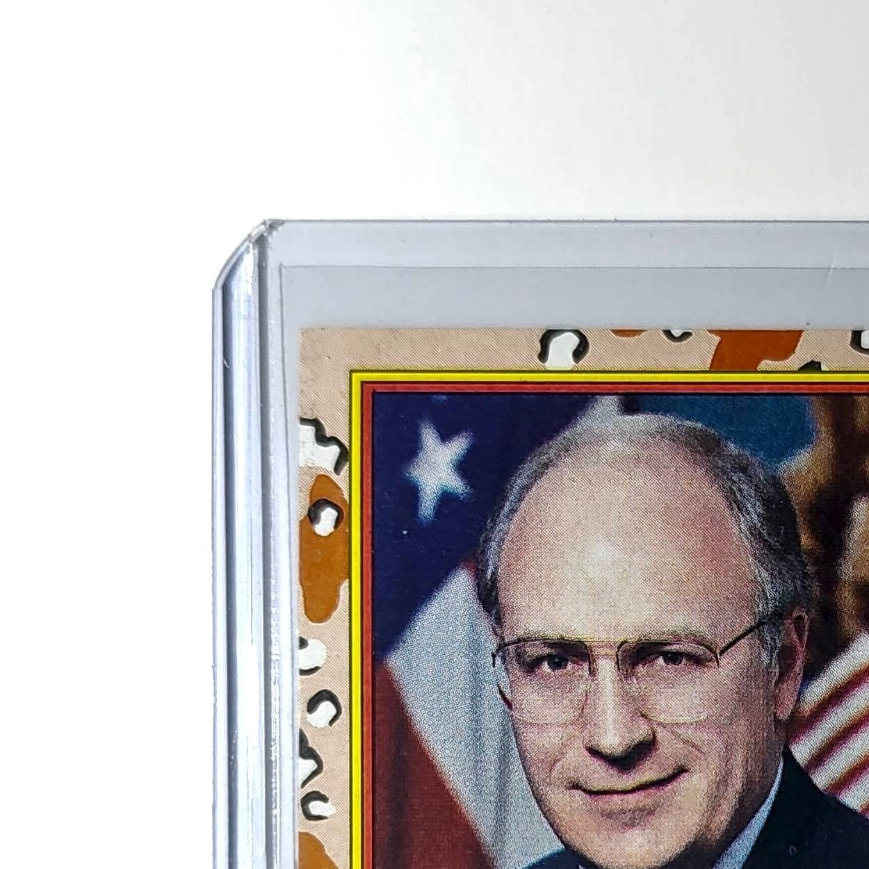 Dick Cheney 1991 Topps Desert Storm #3 Card