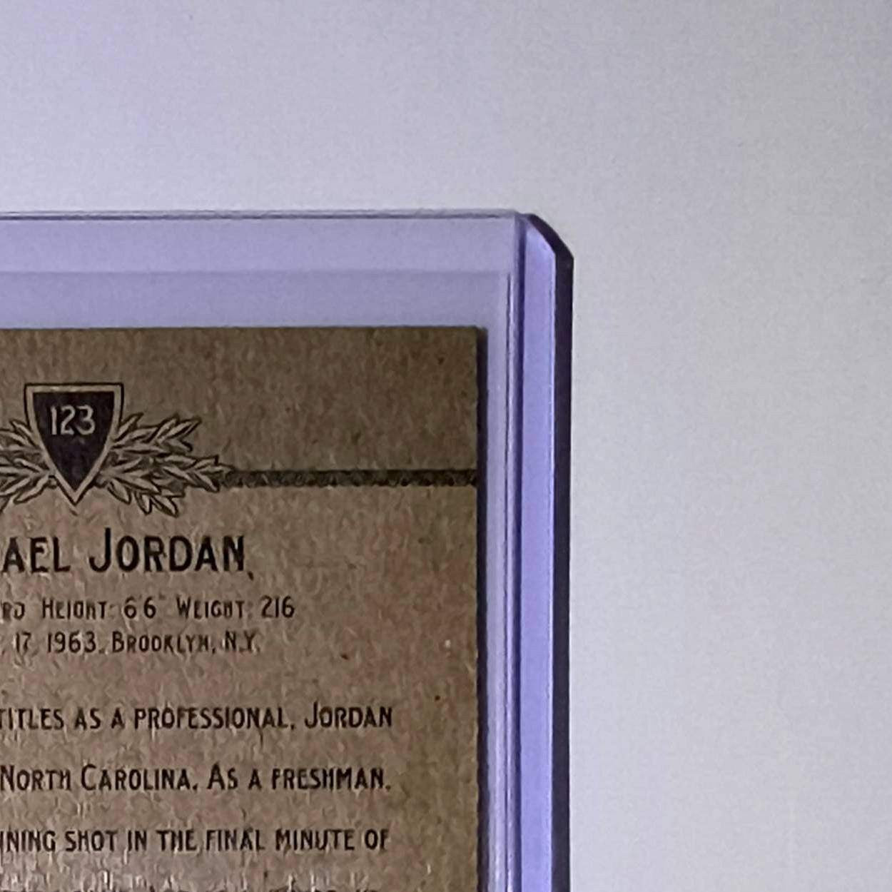Michael Jordan 2012 Upper Deck Goodwin Champions #123 Card Chicago Bulls