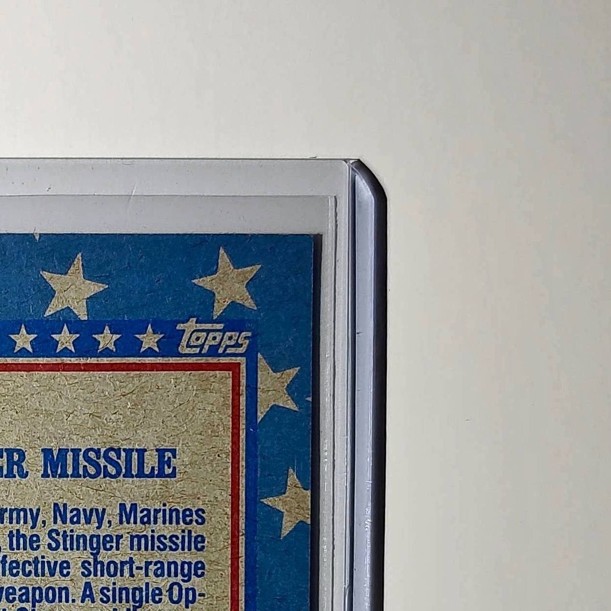 Stinger Missile 1991 Topps Desert Storm #89 Card