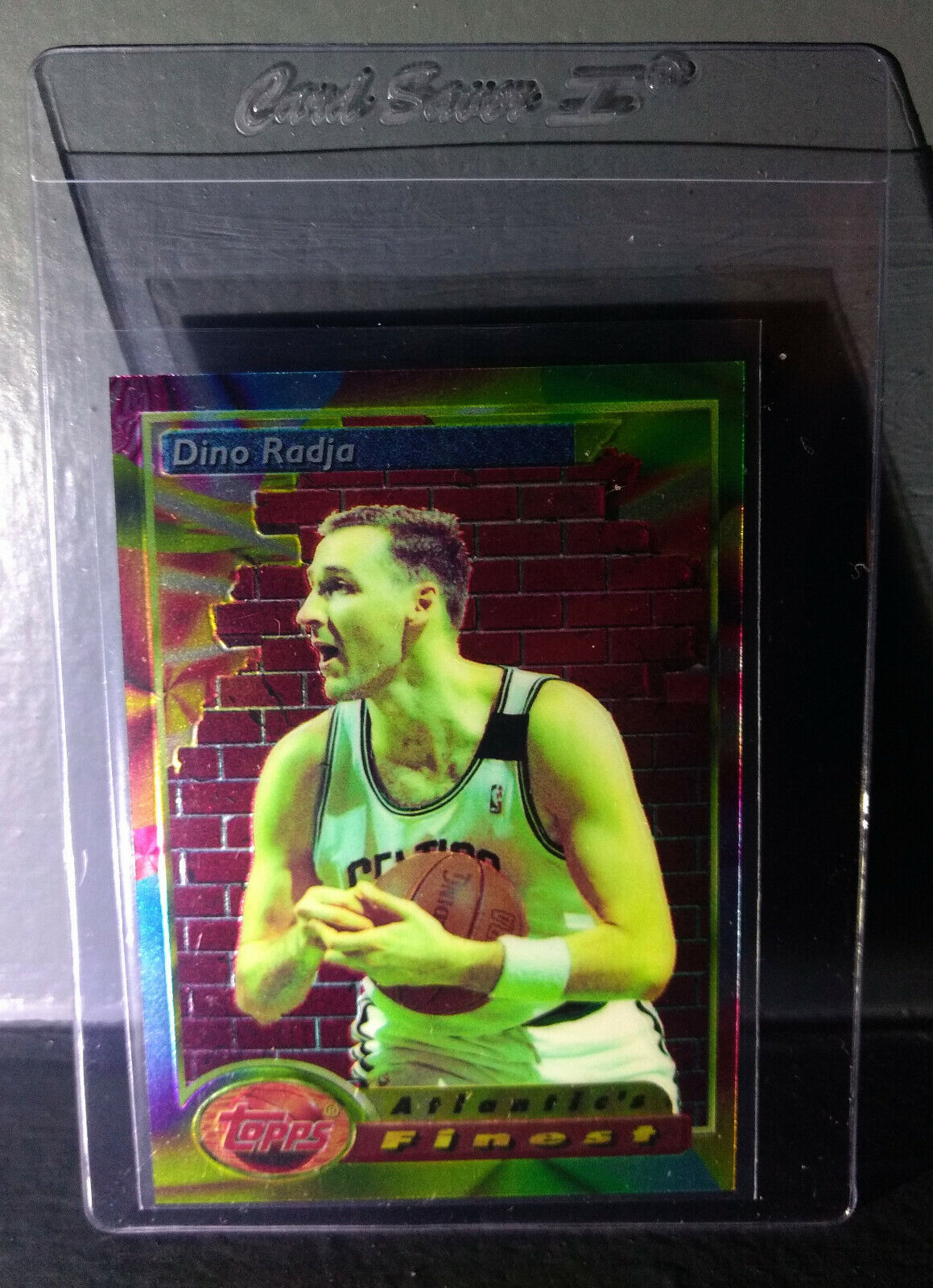 1993-94 Topps Finest Dino Radja #93 Atlantic's Finest Basketball Card