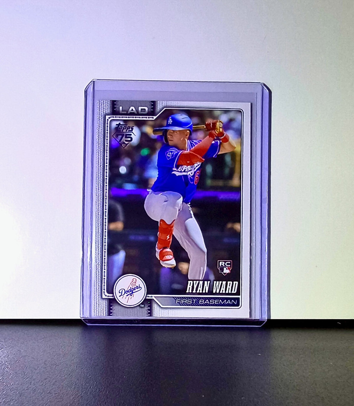Ryan Ward Rookie 2026 Topps Update MLB #US62 Card Los Angeles Dodgers