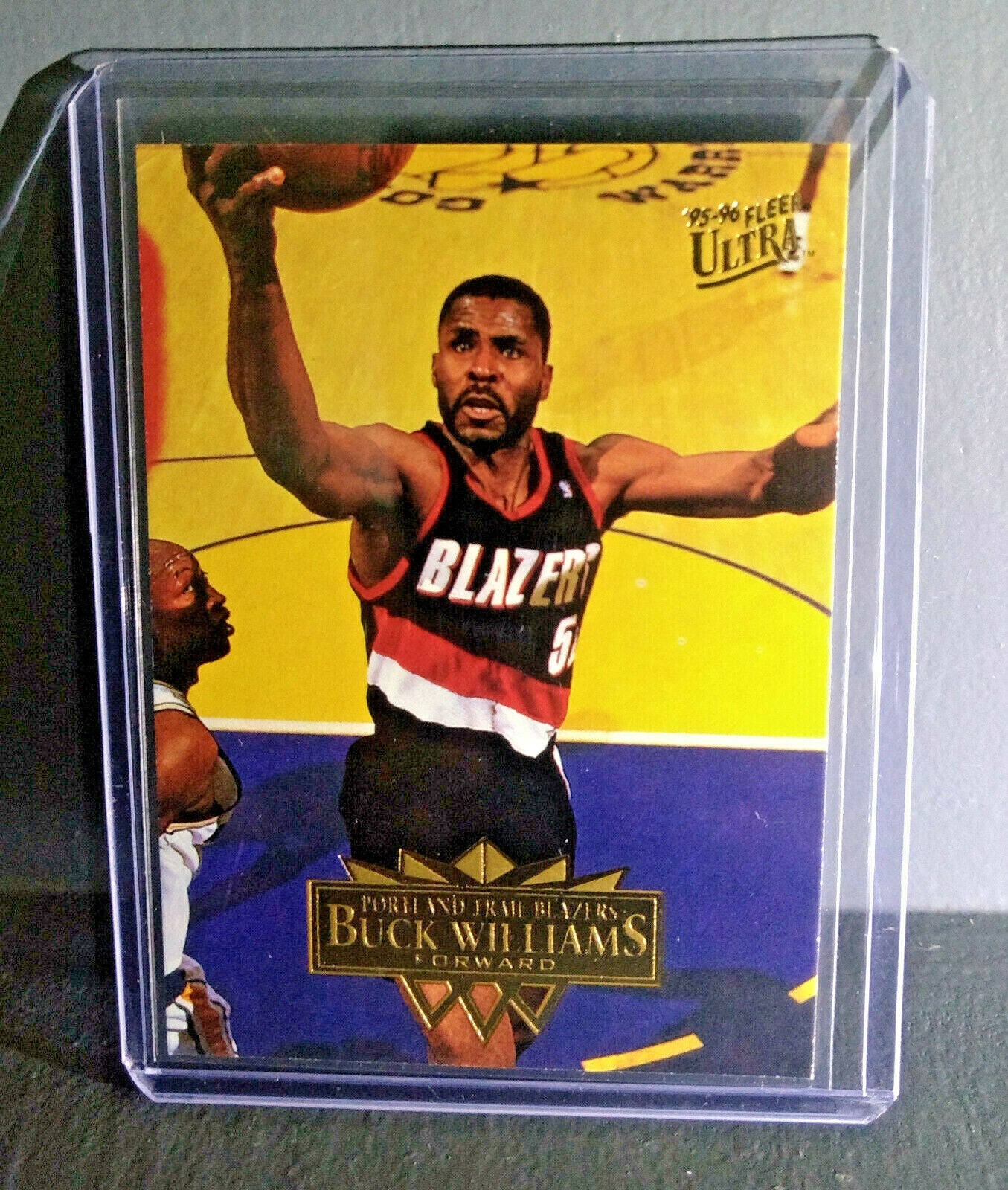 1995-96 Buck Williams Fleer Ultra #154 Basketball Card