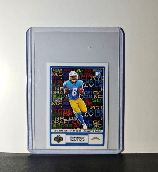 Omarion Hampton Rookie 2025 Panini NFL #557 Draft Sticker
