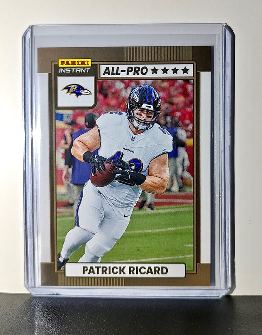 Patrick Ricard 2024 All-Pro Panini NFL #3 Football Card Ravens 1 of 101