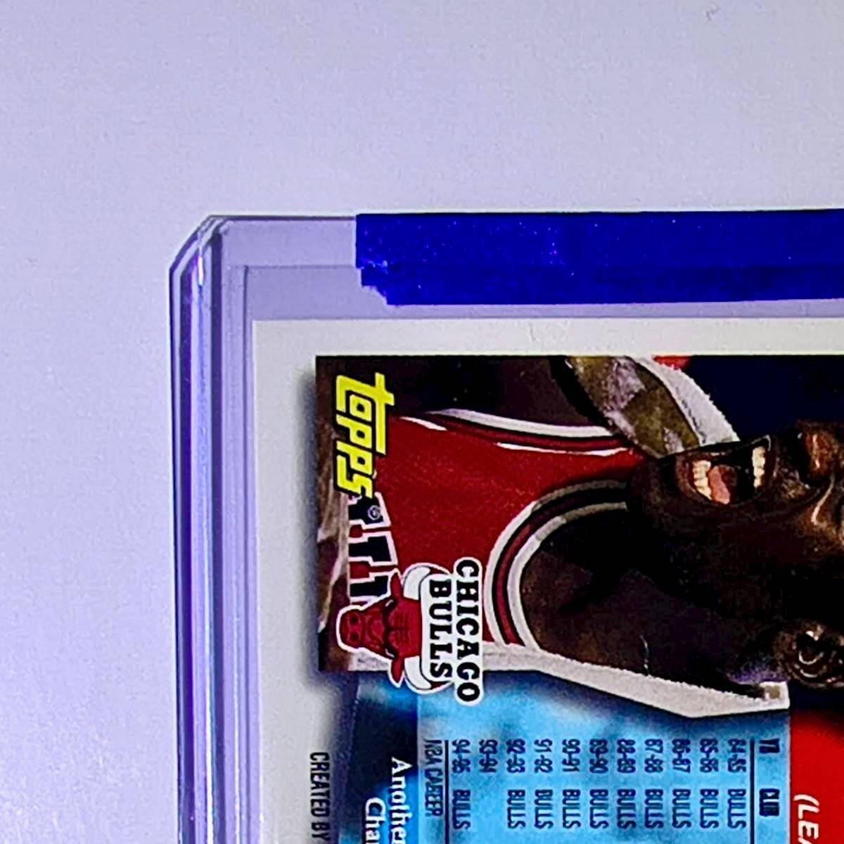 Michael Jordan 1995-96 Topps #277 Basketball Card Chicago Bulls