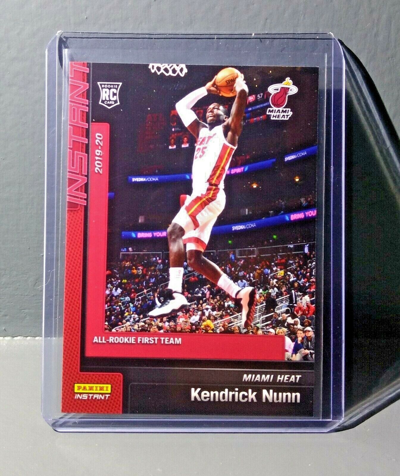 Kendrick Nunn 2019-20 Panini NBA Instant All-Rookie Team #199 Card 1 of 1341