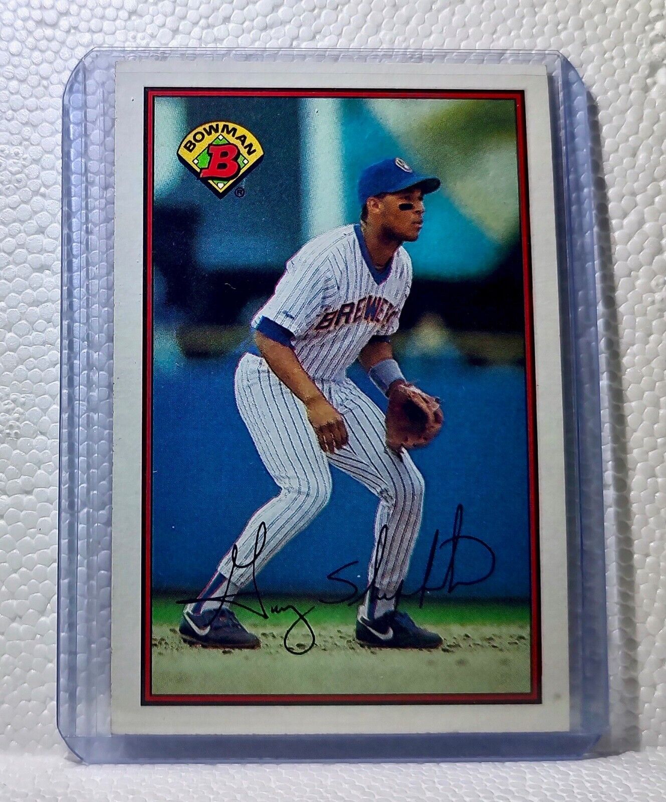 Gary Sheffield 1989 Bowman MLB #142 Baseball Card Milwaukee Brewers