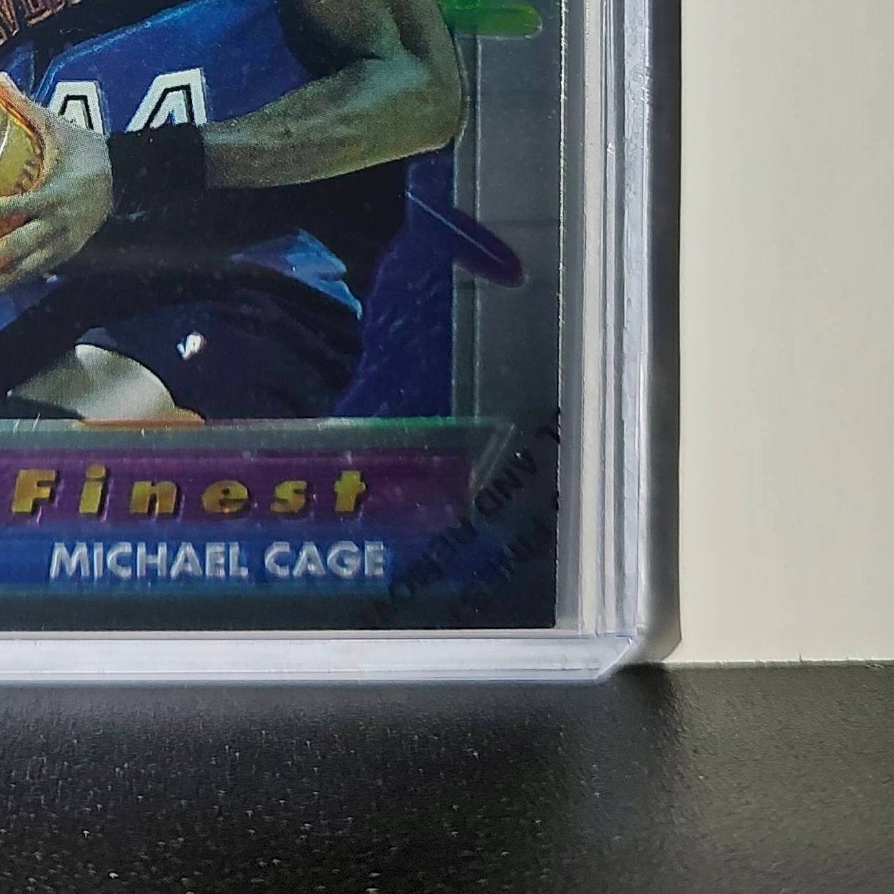 Michael Cage 1994-95 Topps Finest #217 Basketball Card