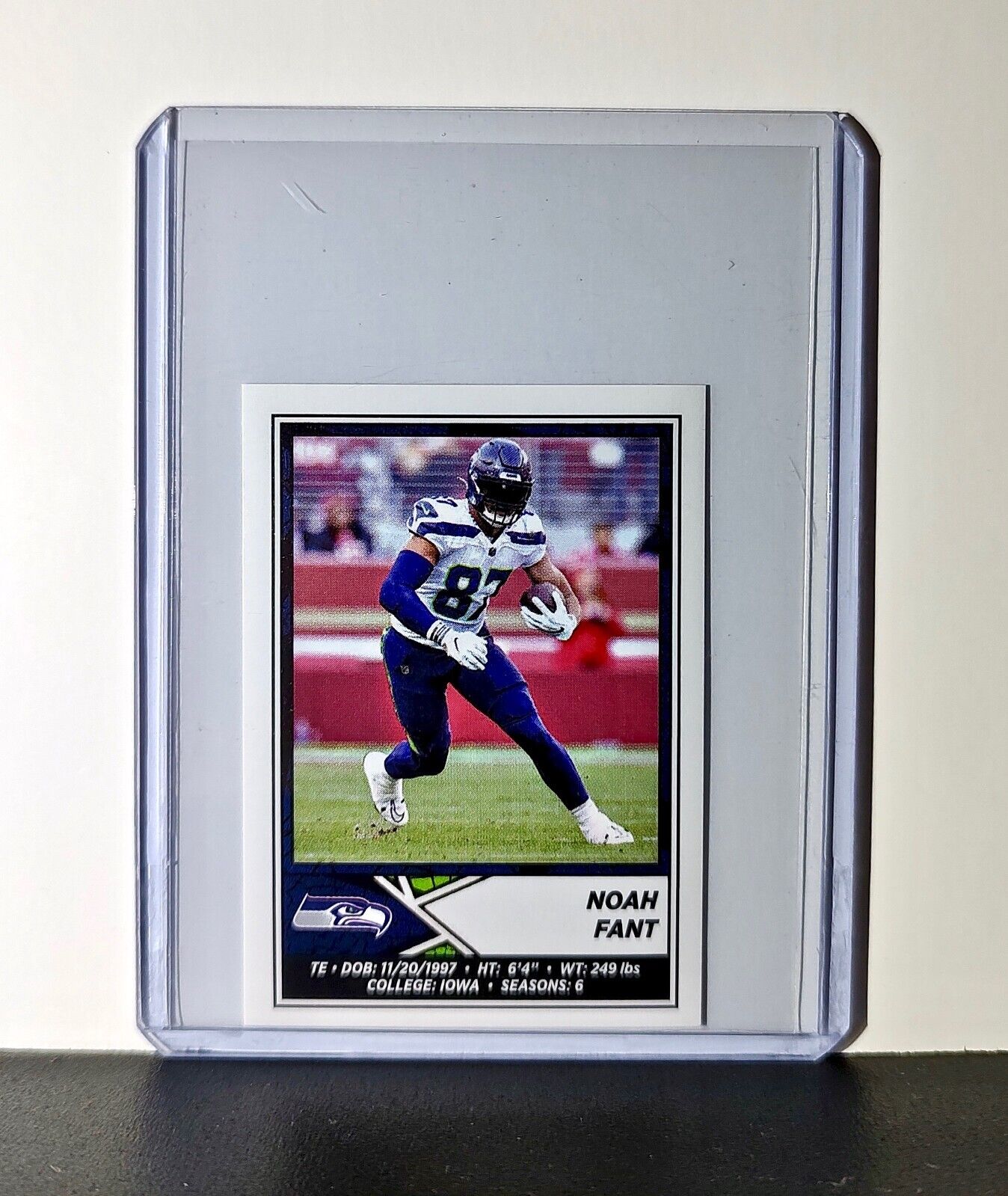 Noah Fant 2024 Panini NFL Sticker #544 Seattle Seahawks