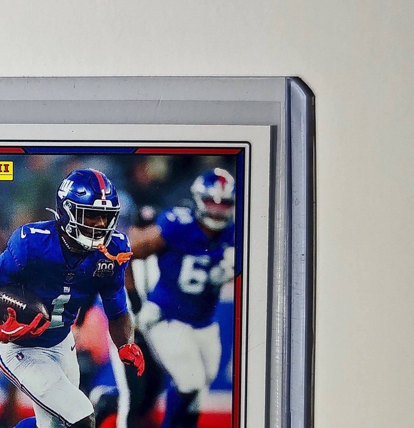 Malik Nabers 2025 Panini NFL #43 Sticker Card New York Giants