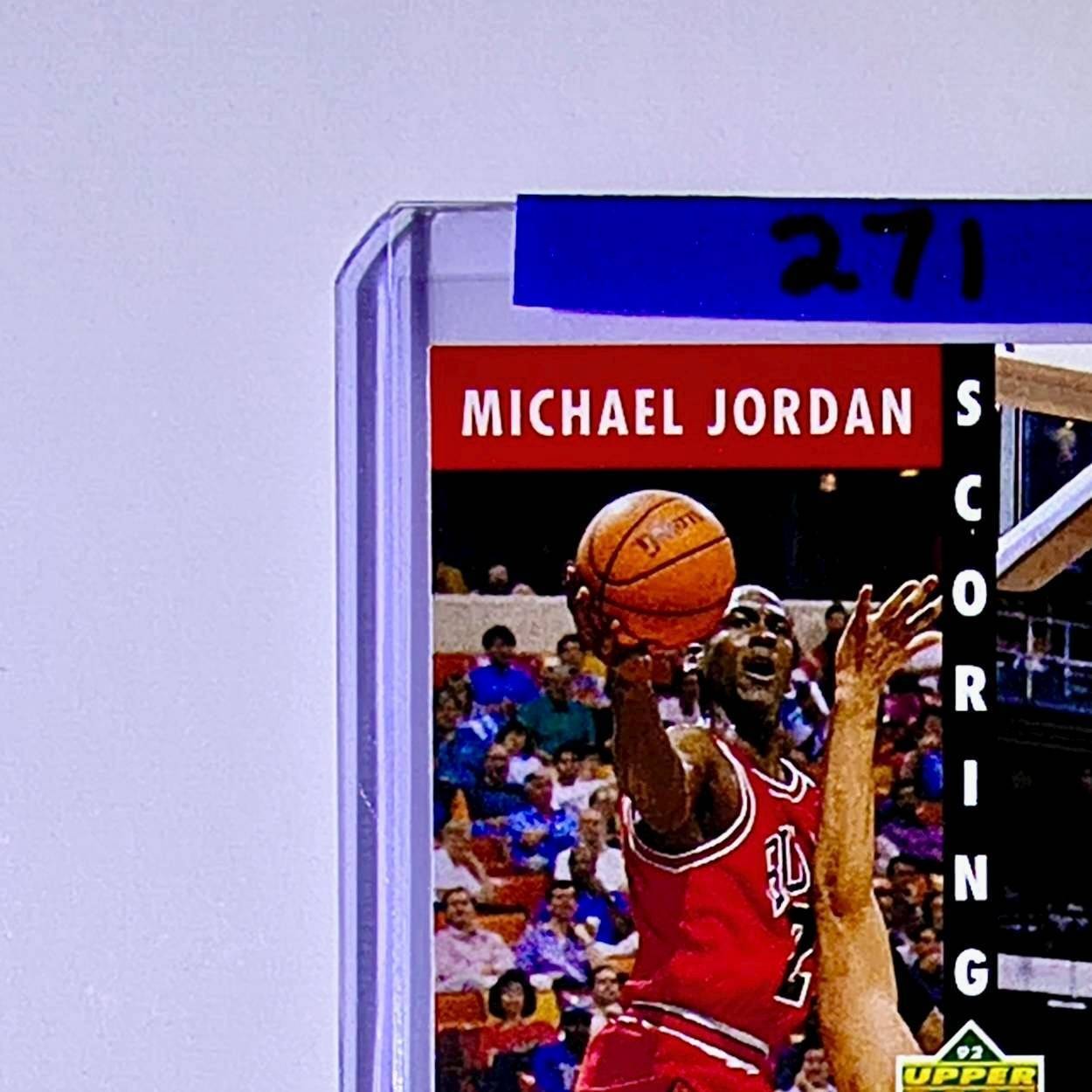 Michael Jordan Scottie Pippen 1992-93 Upper Deck Scoring Threats #62 Card Bulls