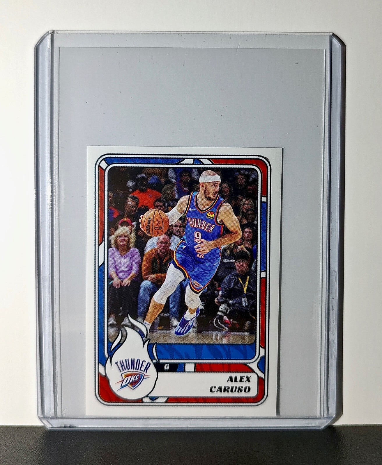 Alex Caruso 2024-25 Panini NBA #416 Sticker Card Oklahoma City Thunder