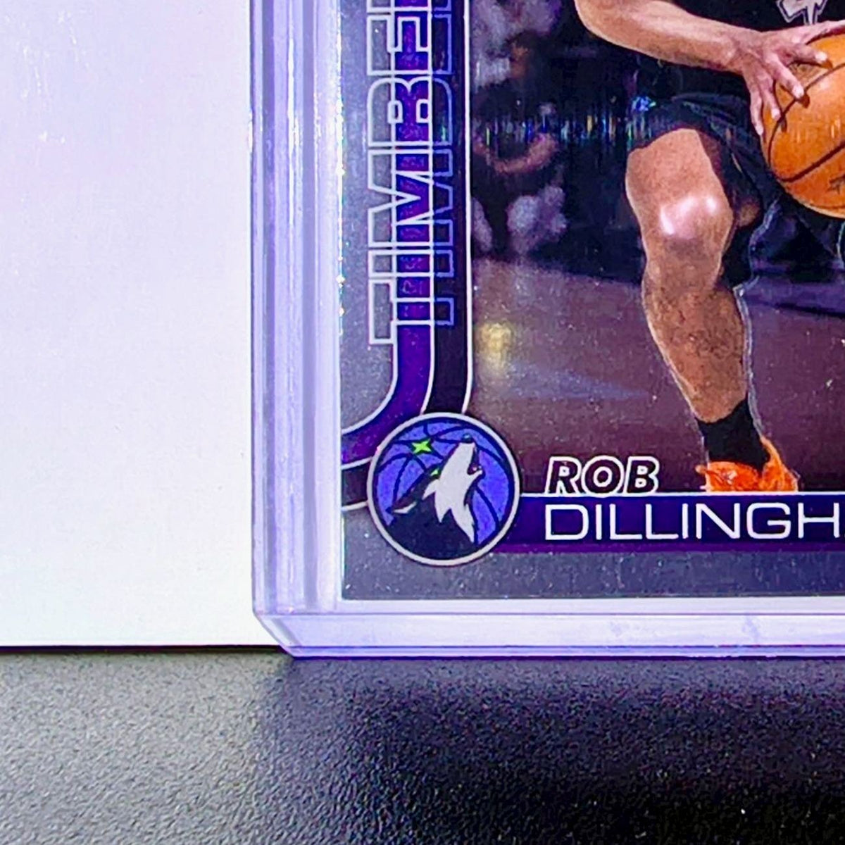 Rob Dillingham 2025-26 NBA Topps Chrome Update #105 Card Minnesota Timberwolves