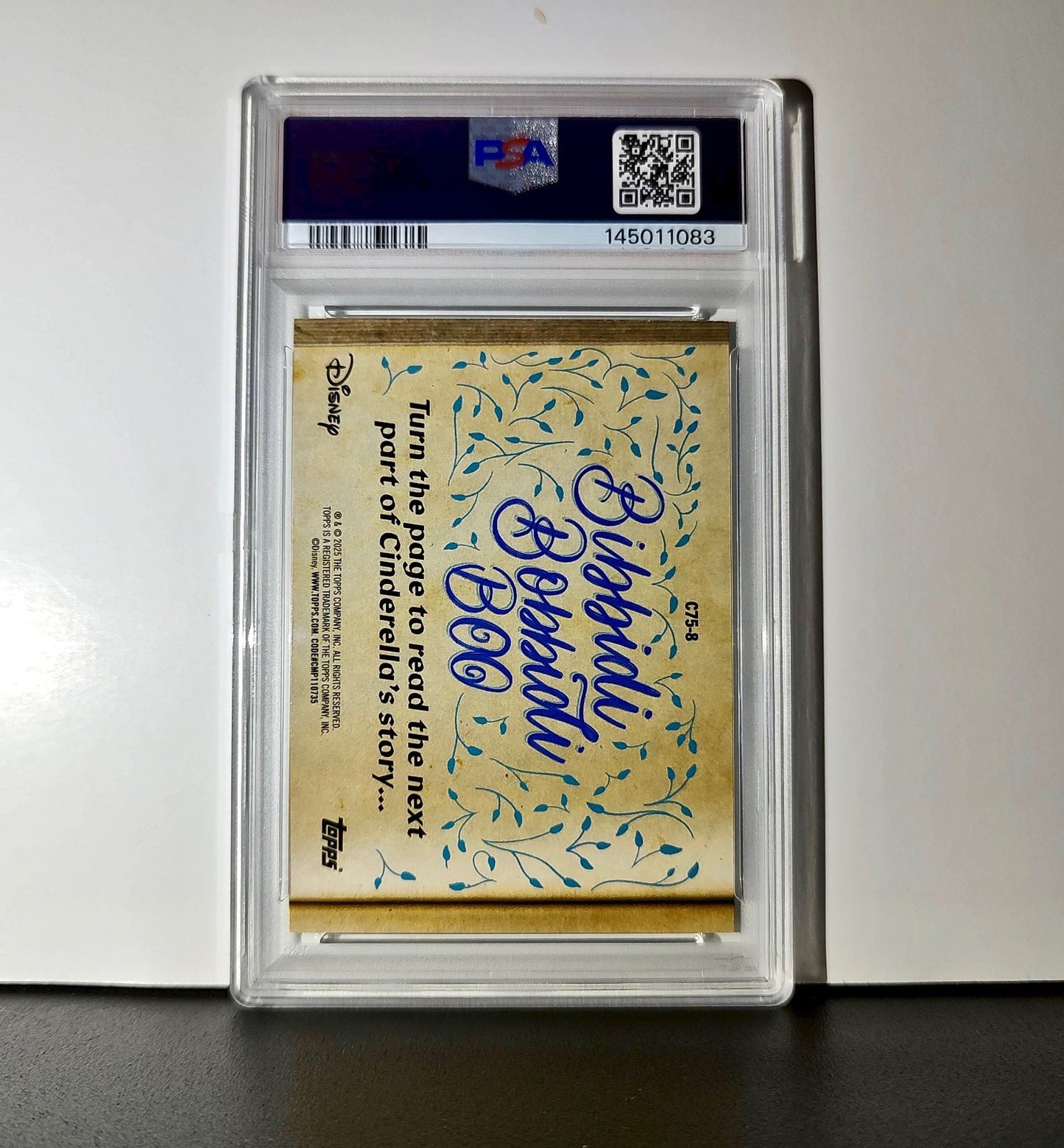 An urgent message from his imperial majesty 2025 Topps Disney #C75-8 PSA 9