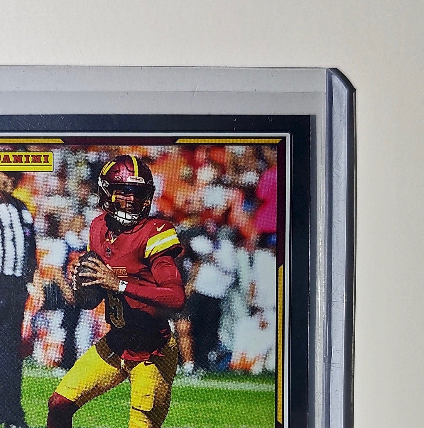 Jayden Daniels 2025 Panini NFL #1 Foil Sticker Card Washington Commanders