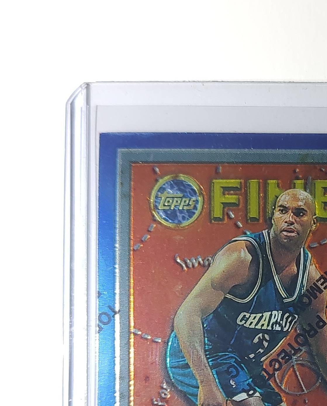 Scott Burrell 1995-96 Topps Finest NBA #218 Card Hornets