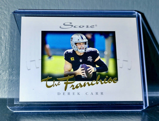 Derek Carr 2020 Panini NFL Instant Score The Franchise #10 Card 1/1251