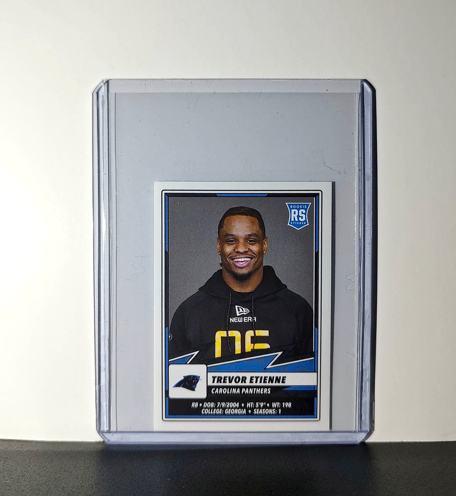 Trevor Etienne Rookie 2025 Panini NFL #445 Sticker Panthers