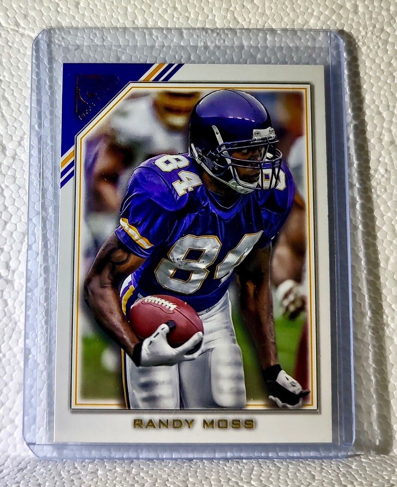 Randy Moss 2023 Topps Gallery NFL #390 Football Card Minnesota Vikings