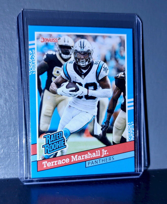 Terrace Marshall Jr. 2021 Panini NFL Rated Rookie Retro #19 Rookie Card 1/2231