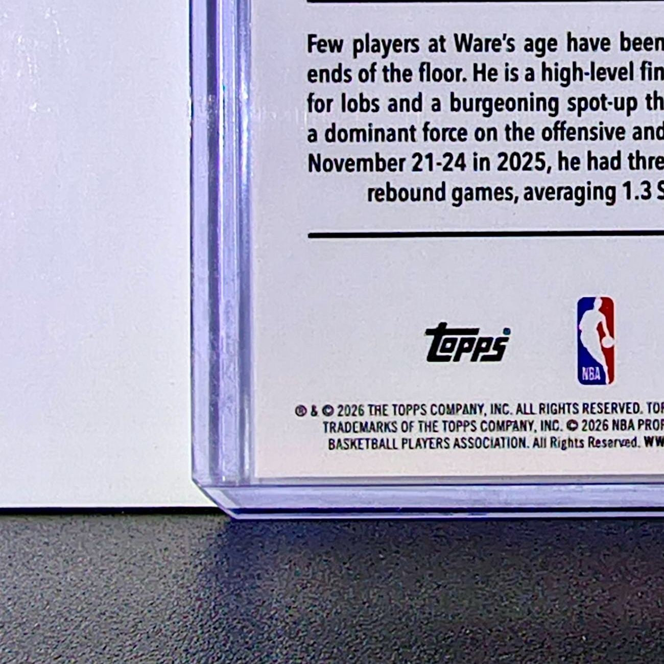 Josh Minott 2025-26 NBA Topps Chrome Update #112 Basketball Card Timberwolves