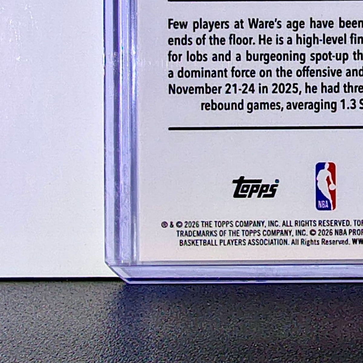 Josh Minott 2025-26 NBA Topps Chrome Update #112 Basketball Card Timberwolves