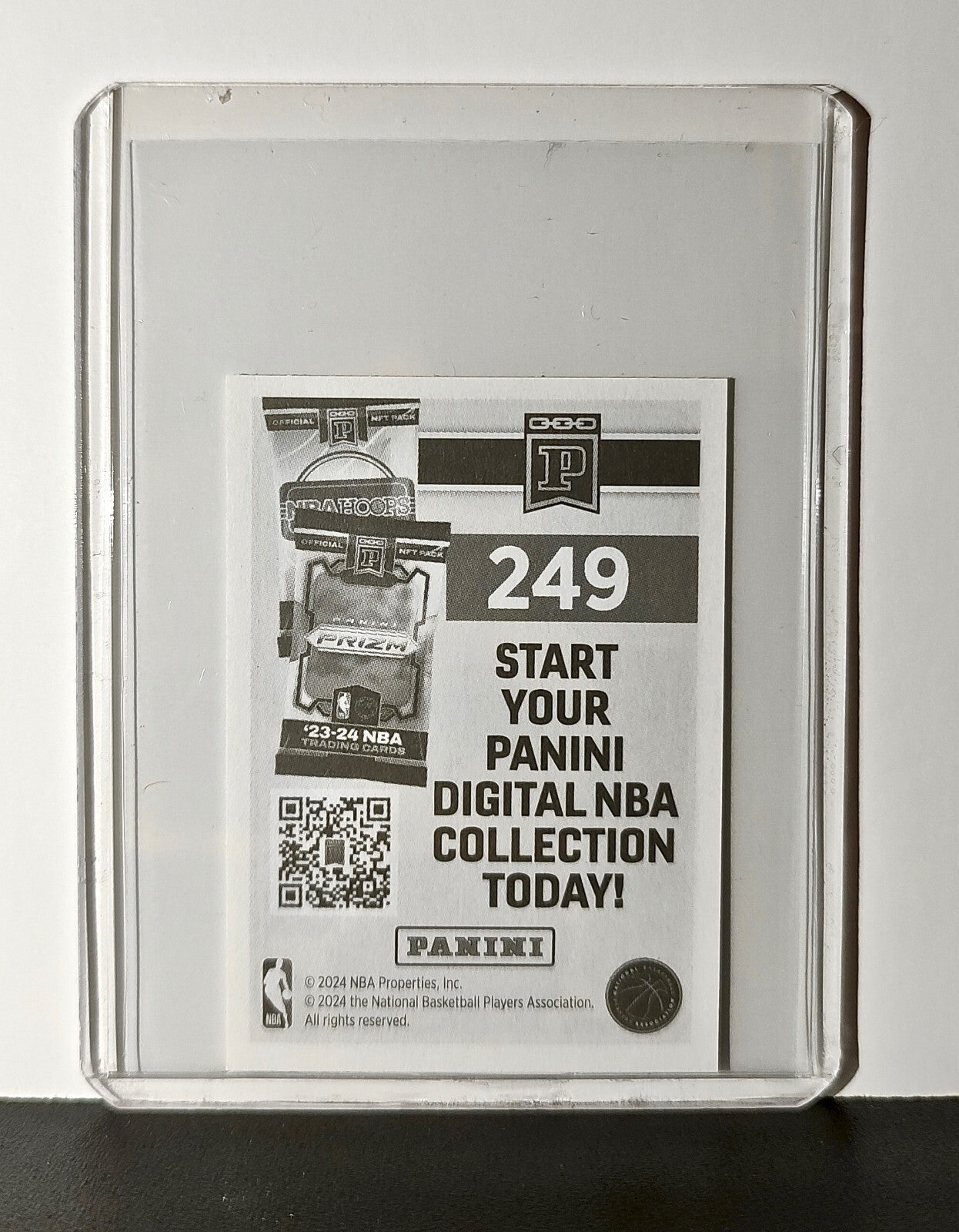 Logo 2024-25 Panini NBA #249 Sticker Card Orlando Magic