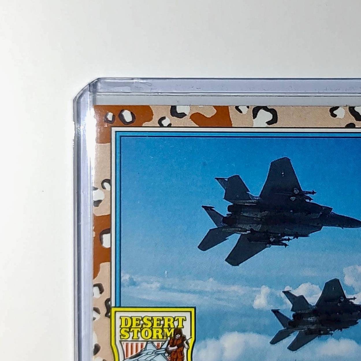 F-15 Eagle 1991 Topps Desert Storm #109 Card