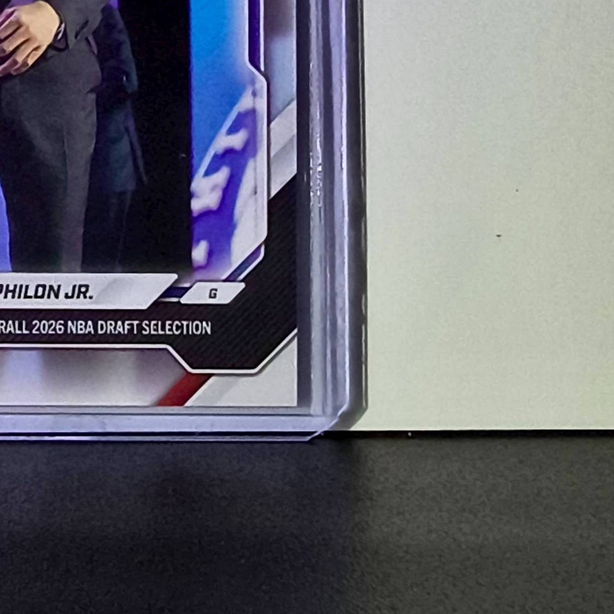 Labaron Philon Jr. Rookie 2026-27 Topps NBA Draft Night #LPHI Card 76ers
