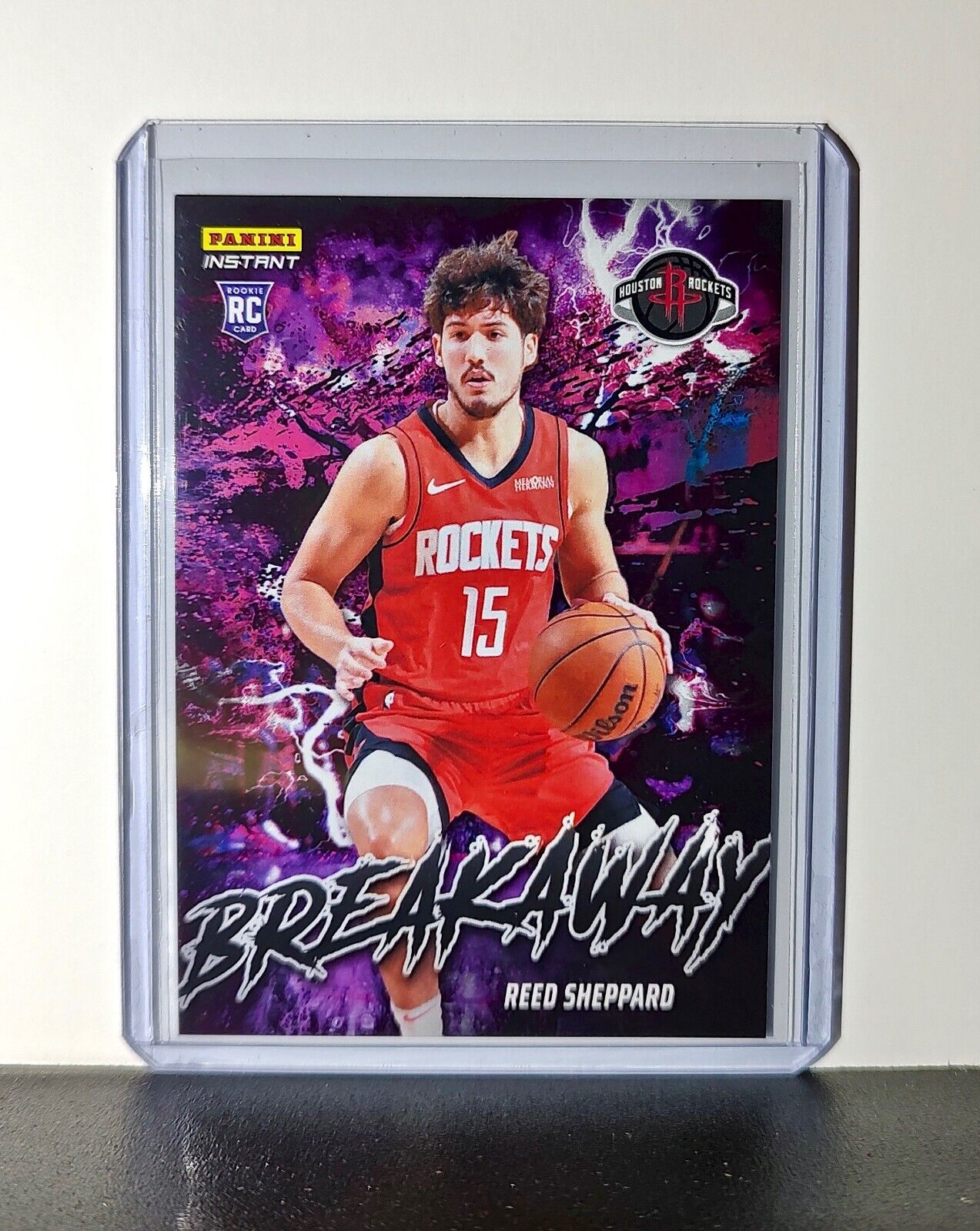 2024-25 Panini Instant NBA Breakaway Complete 18 Card Set in toploaders 1/1355