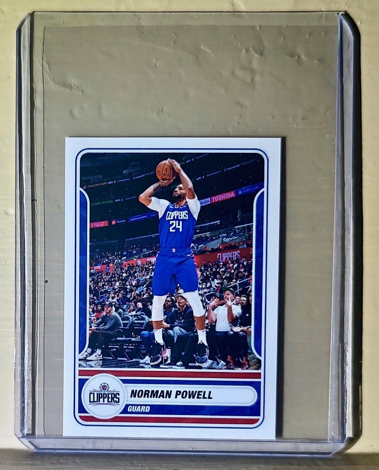 2023-24 Norman Powell Panini NBA Basketball #358 Sticker Los Angeles Clippers