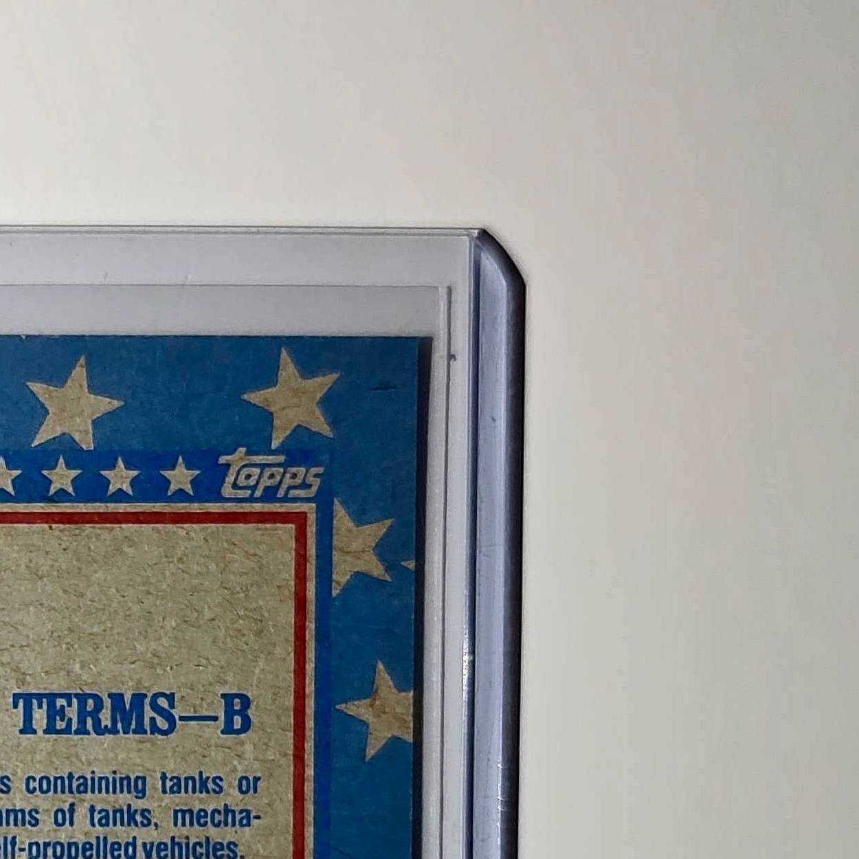 Military Terms – B 1991 Topps Desert Storm #144 Card