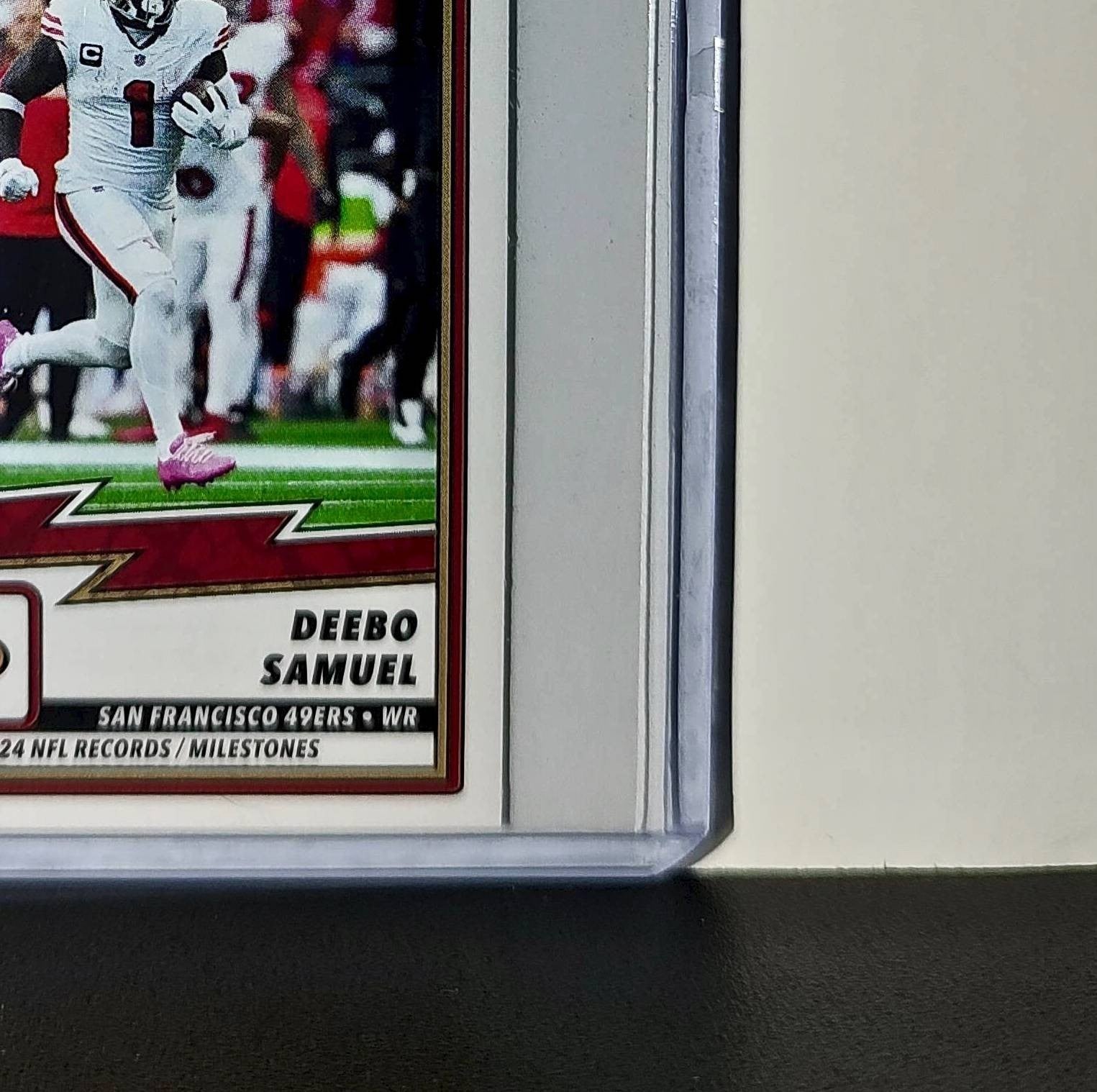 Deebo Samuel 2025 Panini NFL #21 Record/Milestone Sticker