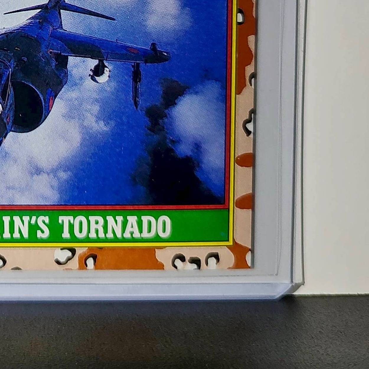 Britain’s Tornado 1991 Topps Desert Storm #19 Card