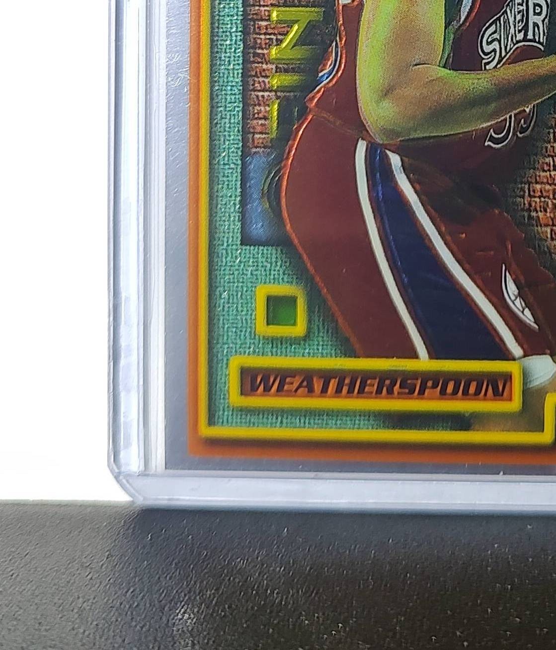Clarence Weatherspoon 1995-96 Topps Finest NBA #M39 Mysterly