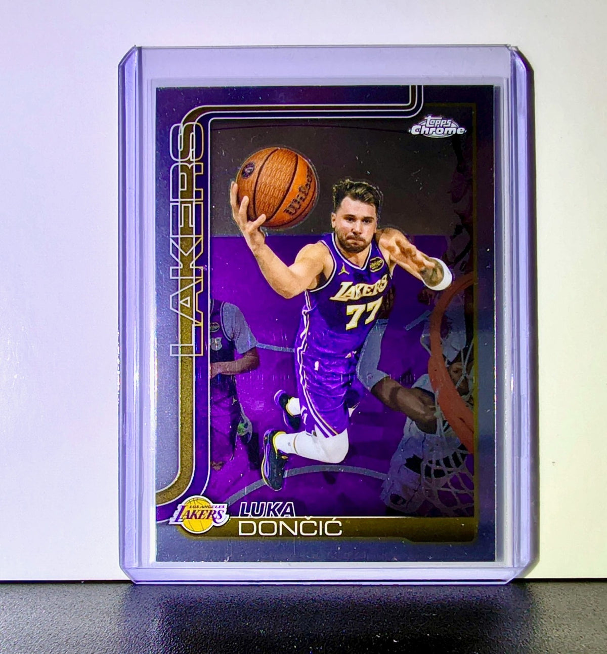 Luka Dončić 2025-26 NBA Topps Chrome Update #2 Card Los Angeles Lakers
