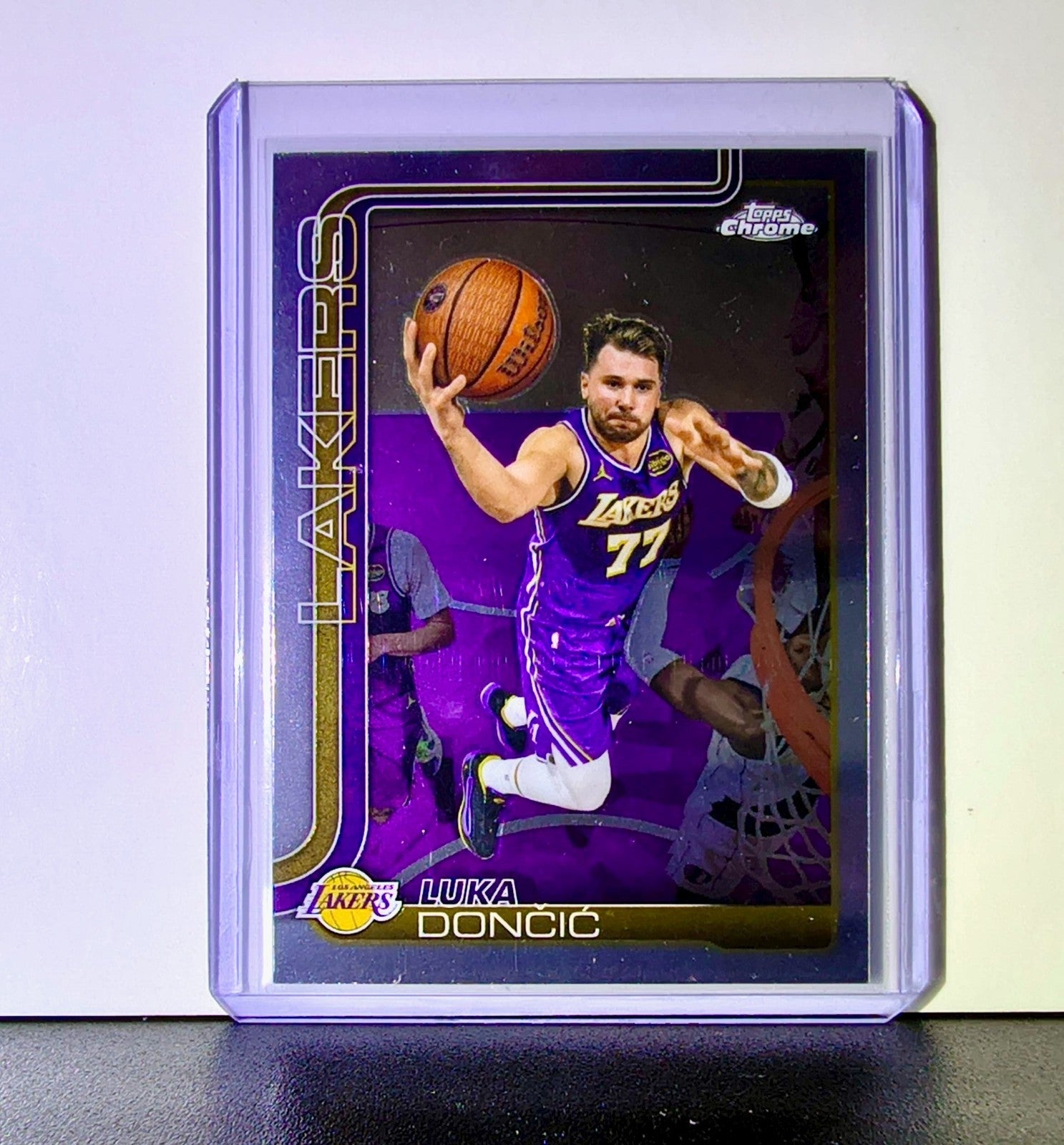 Luka Dončić 2025-26 NBA Topps Chrome Update #2 Card Los Angeles Lakers