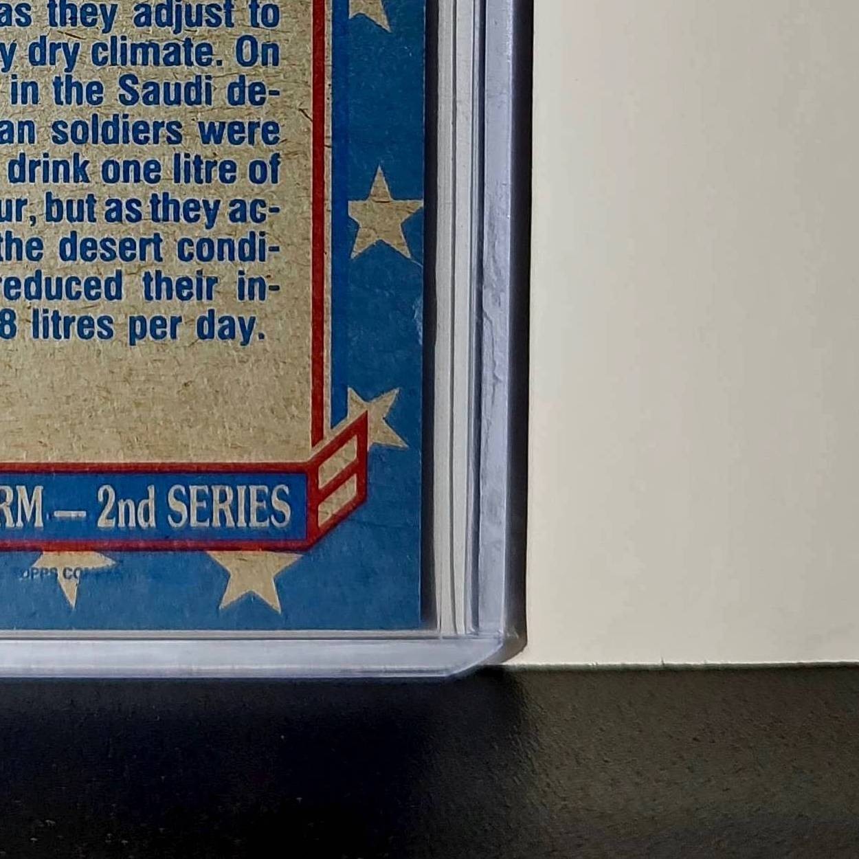 Desert Drink 1991 Topps Desert Storm #154 Card