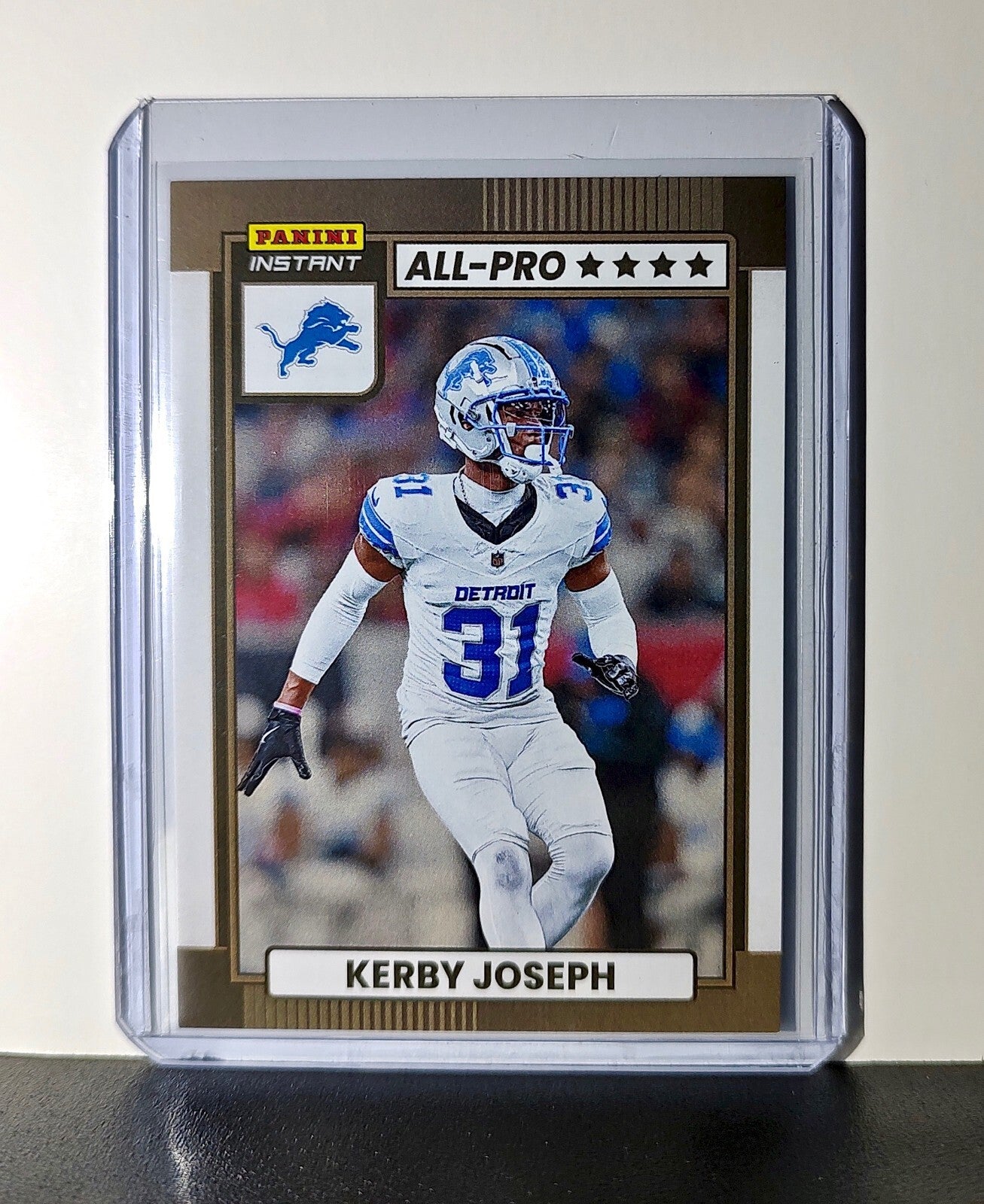 Kerby Joseph 2024 All-Pro Panini NFL #23 Football Card Detroit Lions 1 of 101