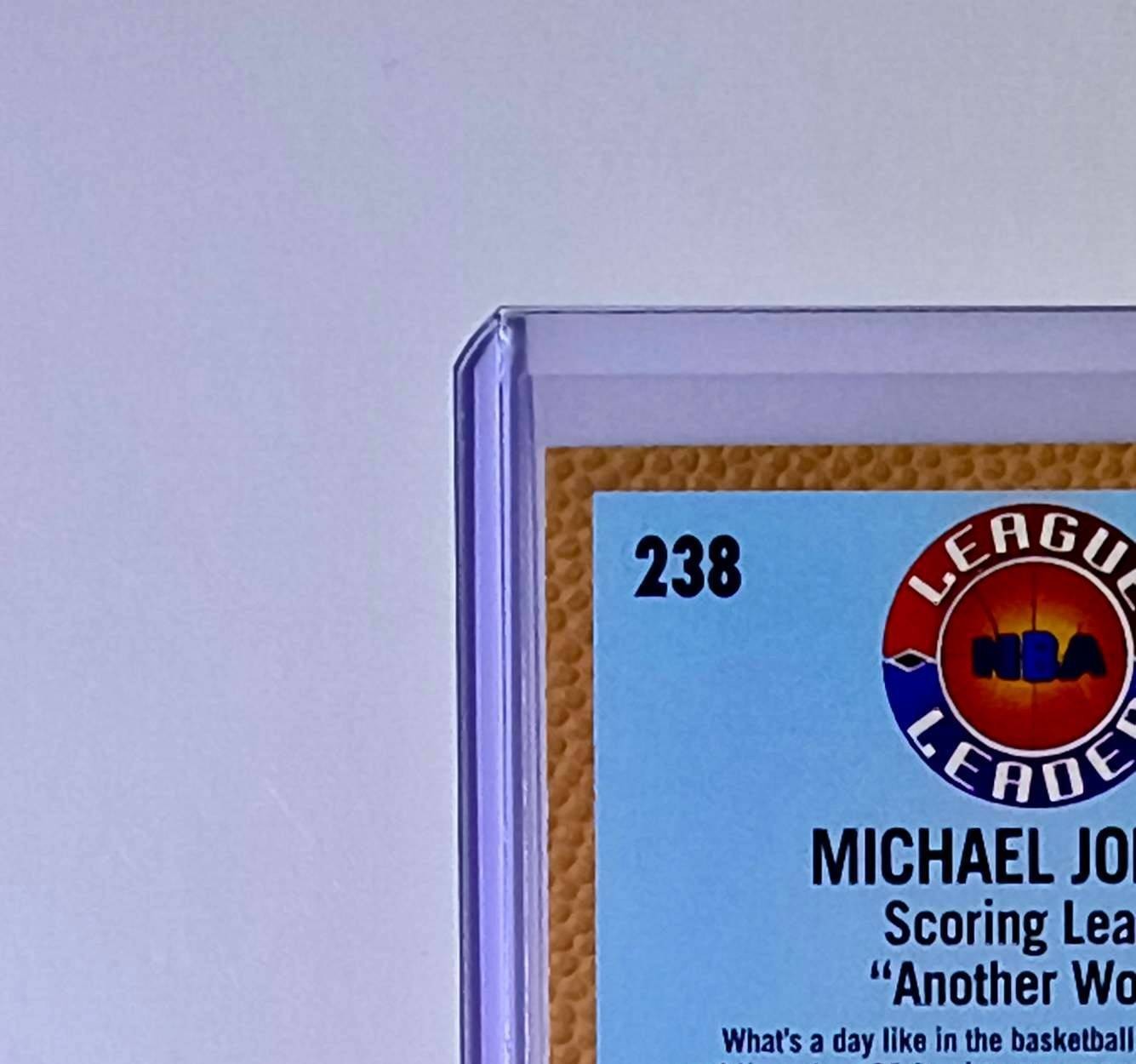 Michael Jordan 1992-93 Fleer League Leader #238 Basketball Card Chicago Bulls