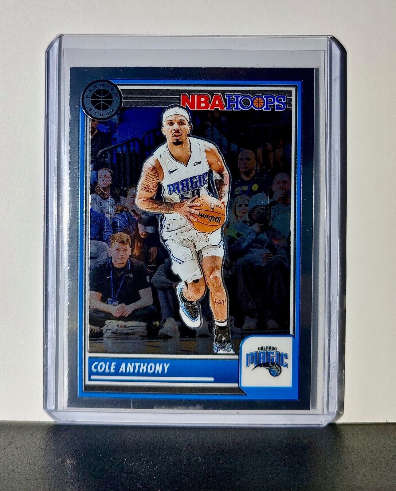 Cole Anthony 2023-24 Panini Premium Stock NBA Hoops #268 Card Orlando Magic