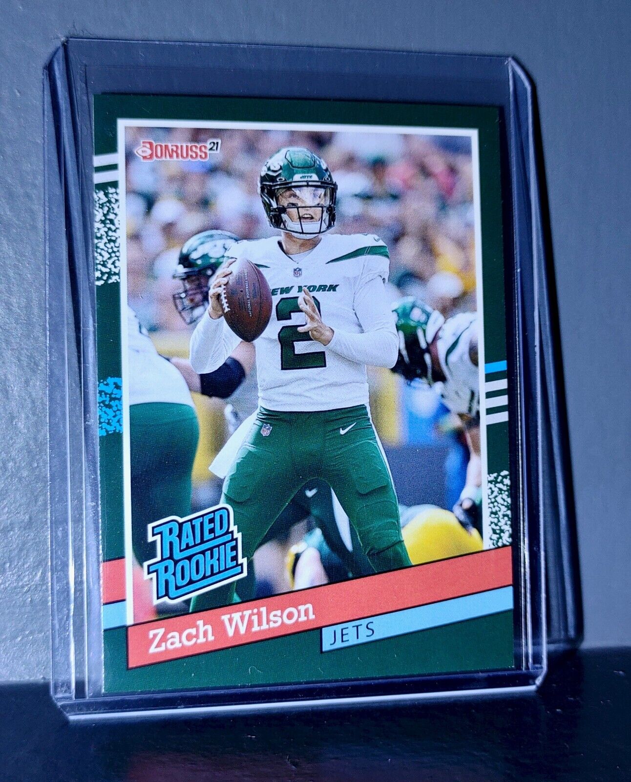 Zach Wilson 2021 Panini NFL Rated Rookie Retro #2 Rookie Card 1/2231