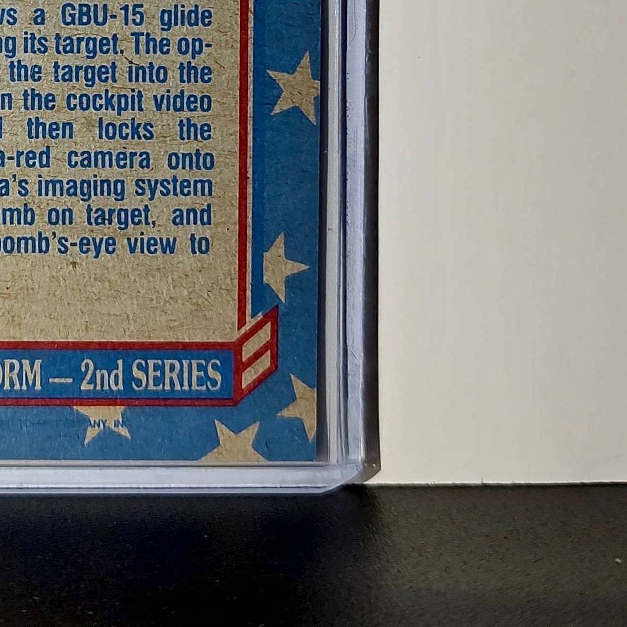 Bomb’s-Eye View 1991 Topps Desert Storm #165 Card