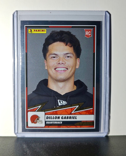 Dillon Gabriel Rookie 2025 Panini NFL #96 Foil Sticker Card Cleveland Browns