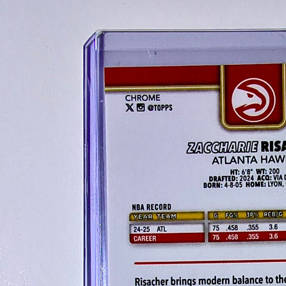 Toumani Camara 2025-26 NBA Topps Chrome Update #88 Basketball Card Trail Blazers