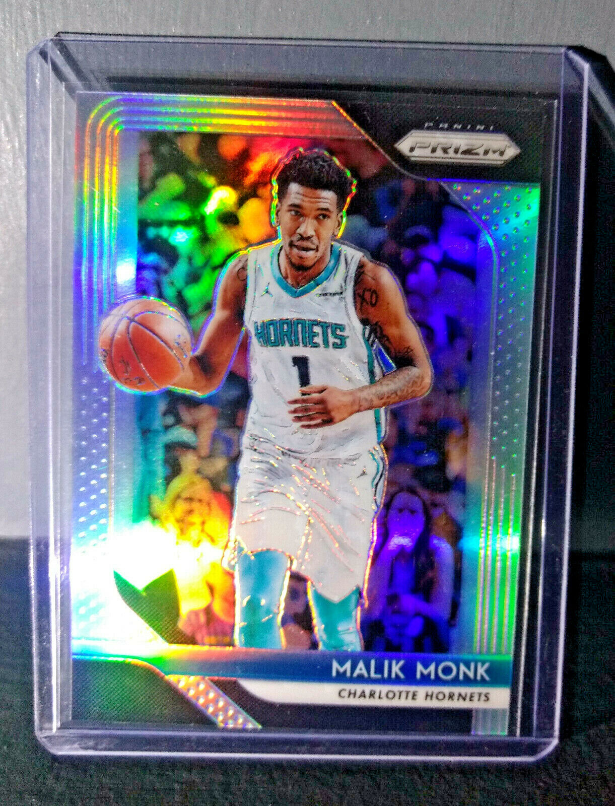 2018-19 Malik Monk Panini Prizm #50 Basketball Card